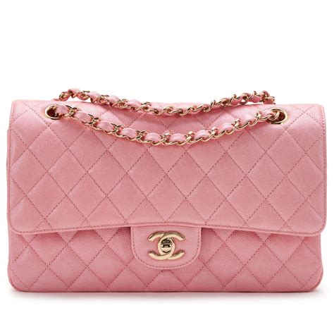 chanel pink caviar flap|CHANEL Iridescent Caviar Quilted Jumbo Double Flap .